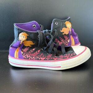 Converse X Disney Frozen Anna All Star Sneakers size 13